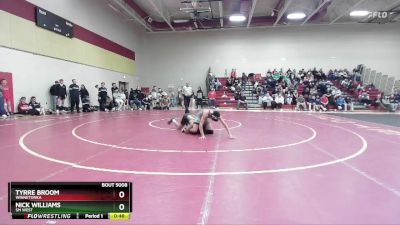 120 lbs Cons. Round 3 - Nick Williams, SM WEST vs Tyrre Broom, WINNETONKA