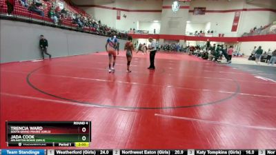 120 lbs Round 4 - Jada Cook, Arlington Bowie (Girls) vs Trencia Ward, South Grand Prairie (Girls)