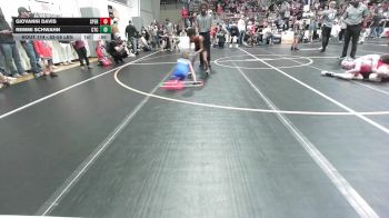 52-55 lbs Quarterfinal - Giovanni Davis, Sperry Wrestling Club vs Remmi Schwahn, Chandler Takedown Club