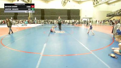 56 lbs Rr Rnd 5 - Bryson Grimm, CT Whale vs Ashton Graefe, Revival White K-3