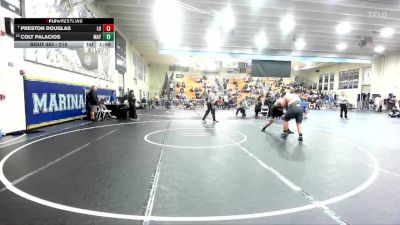 215 lbs Champ. Round 2 - Preston Douglas, Laguna Hills vs Colt Palacios, Mayfair