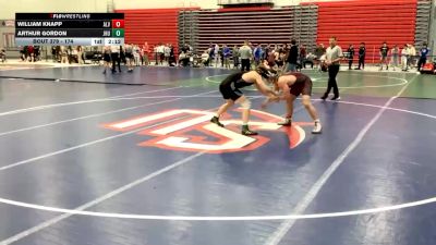 174 lbs Semifinal - Arthur Gordon, Johns Hopkins vs William Knapp, Alvernia University