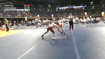136 lbs Round Of 32 - Conner Moll, Milton vs Rylan Quarello, Claysburg Kimmel