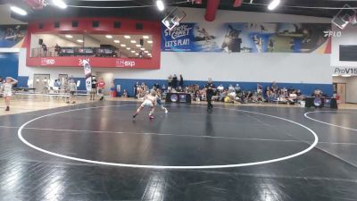 80 lbs Billy Roberts, Missouri Red vs Wyatt Guerra, California Silver