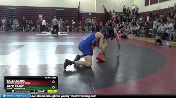 145 lbs Cons. Round 3 - Caleb Seaba, Clarion-Goldfield-Dows vs Beck Arant, Clear Creek-Amana