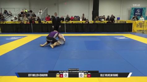 Olle Vilhelm Rang vs Jeff Miller-Chauvin 2026 Pan IBJJF Jiu-Jitsu No-Gi Championship