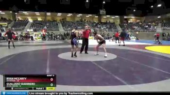 132 lbs Round 2 (4 Team) - Ryan McCarty, 5A Crater vs Guilliano Guerrero, 5A Hillsboro