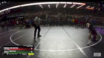 2A 113 lbs Champ. Round 1 - Dully Brutus, Miramar vs Pedro Sifuentes, East River