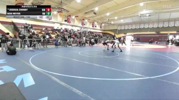 132 lbs Cons. Round 4 - Noe Reyes, Murrieta Mesa vs Joshua Ownby, Hemet