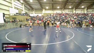 74 lbs Champ. Round 2 - Ford Thornton, UT vs Eli Sandoval, NV