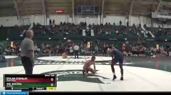 141 lbs Cons. Round 5 - Dylan D`Emilio, Ohio State vs We Rachal, Illinois