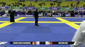 João Vitor Alves vs Eduardo Sousa Do Nascimento 2025 Brasileiro Jiu-Jitsu IBJJF