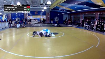 126 White Quarterfinal - Joshua Castro, Braddock vs Miguel Ulloa, Braddock