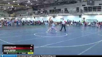98 lbs Round 1 (4 Team) - Jayden Keller, Missouri Blue vs Kynlie Keffer, Indiana INFERNO GOLD