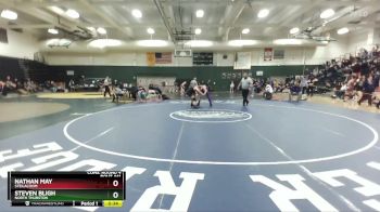 157 lbs Cons. Round 4 - Steven Bligh, North Thurston vs Nathan May, Steilacoom