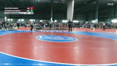 106 lbs Cons. Round 4 - Braxton Rankin, Richmond Wrestling Club vs Esteban Placencia, East Carolina Wrestling Academ