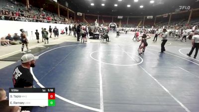 123 lbs Rr Rnd 1 - Genevieve Tapia, NM Gold vs Emma Ramsey, Lockjaw WC