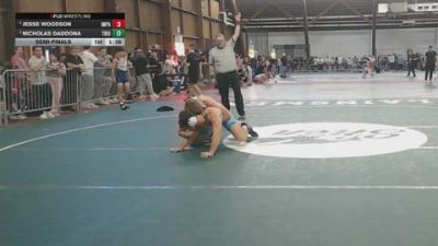 185 lbs Semifinal - Jesse Woodson, Impact Wrestling Academy vs Nicholas Daddona, Triumph