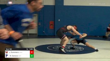 182 lbs Prelims - John Summers, Fairfield Warde vs Russell Canova, Danvers