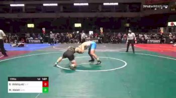 172 lbs Semifinal - Brian Velazquez, Elite Force vs Mason Walsh, Carlsbad Legacy