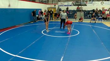 185 lbs Round 4 - Cynthia Martinez, Morenci High School vs Kambryn Douglas, Willcox High School