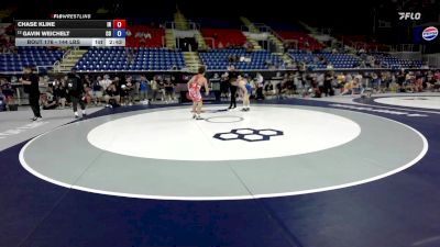 144 lbs Champ. Rd Of 128 - Chase Kline, IN vs Gavin Weichelt, CO