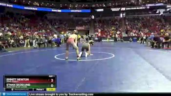 2A-106 lbs Cons. Semi - Ethan Skoglund, Sergeant Bluff-Luton vs Emmitt Newton, Davis County