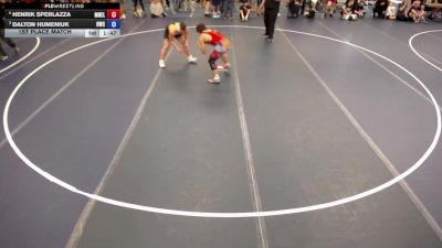 157 lbs 1st Place Match - Henrik Sperlazza, MN Elite vs Dalton Humeniuk, Bison Wrestling Club