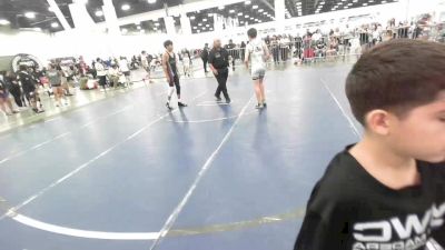 109 lbs Quarterfinal - Jaydin Charley, Ganado WC vs Luis Jauregui, Madera WC