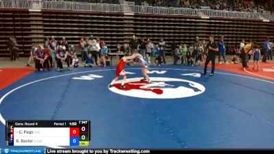 63 lbs Cons. Round 4 - Casen Page, Green River Grapplers vs Brody Baxter, Eastside United Wrestling Club