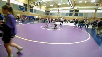 105lbs Champ. Round 2 - Izabella Perez, Union (Girls) vs Kiya Roe, Rainier (Girls)