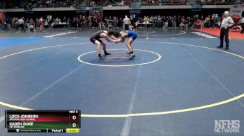 160 lbs Cons. Round 2 - Loch Johnson, Eielson High School vs Kaden Duke, Petersburg