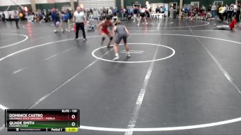 125 lbs Cons. Semi - Quade Smith, Chadron State vs Dominick Castro, Colorado State University - Pueblo