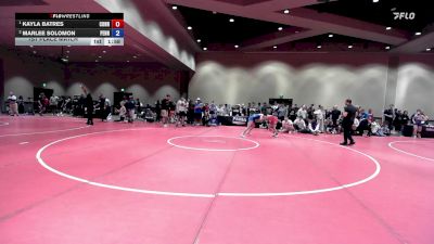 115 lbs 1st Place Match - Kayla Batres, Connecticut vs Marlee Solomon, Pennsylvania