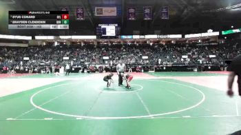 160 lbs Cons. Semi - Syus Conard, RTLA vs Brayden Clendenin, DONA