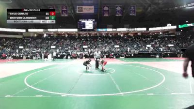 160 lbs Cons. Semi - Syus Conard, RTLA vs Brayden Clendenin, DONA