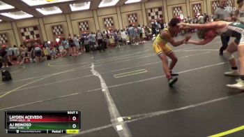 150 lbs Round 2 (6 Team) - Layden Acevedo, SVRWC Gold vs AJ Reinoso, Frost Gang