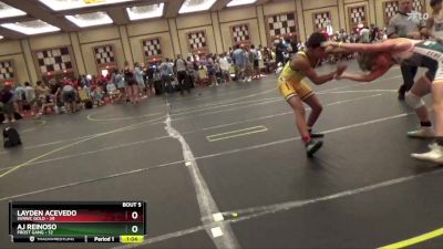 150 lbs Round 2 (6 Team) - Layden Acevedo, SVRWC Gold vs AJ Reinoso, Frost Gang