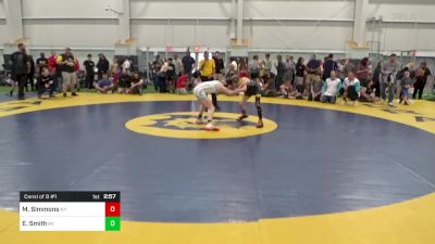 S-96 lbs Consi Of 8 #1 - Mayson Simmons, NY vs Ej Smith, MI