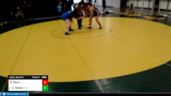 285 lbs Cons. Round 2 - Christopher Walker, Bethany (Kan.) vs Nate Meza, Chadron State