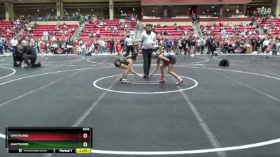 101 lbs Round 4 - Cailyn Young, Bobcat Wrestling Club vs Odessy Esparza, Mission Wrestling