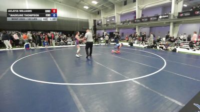 145 lbs Cons. Quarters - Stella Harbols, Kearney High School Wrestling vs Taniah Borney, Minnesota