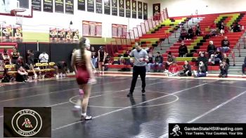 138 lbs Round 1 (4 Team) - Delaney Kiernan, Hillsborough vs Claire Carey, Mount Olive/Randolph