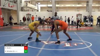 Consolation - Kristian Scott, Virginia Tech vs Rodney Winston Sr., GMU Unattached