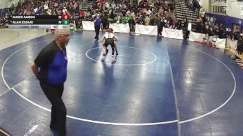120 lbs Cons. Semi - Alan Zebari, Palo Verde vs Jason Aaron, Palo Verde
