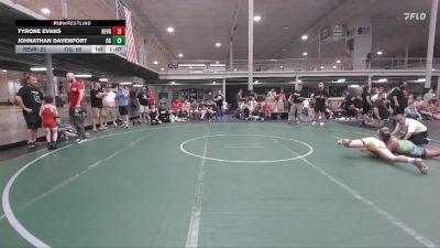 135 lbs Round 5 (6 Team) - Johnathan Davenport, Ohio Gold vs Tyrone Evans, Revival Riddlers