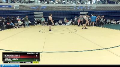 185 lbs Round 4 - Aaron Maben, Max Effort vs Robert Rj Colo, Bulldog Wrestling Club