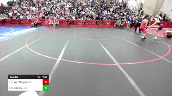 132 lbs Round Of 16 - Brent Von Magnus, Bridgewater-Raynham vs Christopher Dubey, Lowell