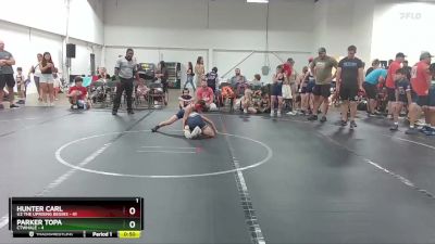 72 lbs Round 1 (4 Team) - Hunter Carl, U2 The Uprising Begins vs Parker Topa, CTWHALE