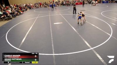 70 lbs Champ. Round 2 - Charlie Wagner, New Prague Wrestling vs Dennis Matthews, Minnesota